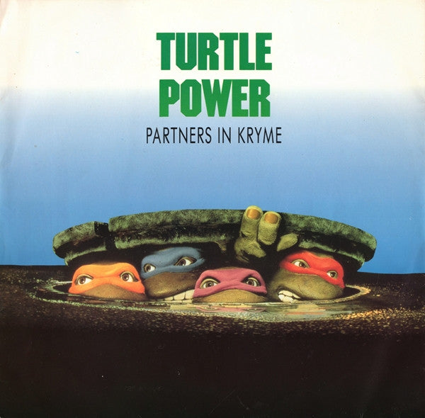 Partners In Kryme : Turtle Power (12", Single)