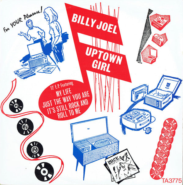 Billy Joel : Uptown Girl (12", EP)