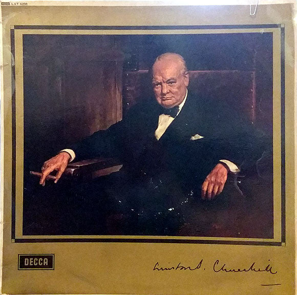 Winston Churchill : The Voice Of Winston Churchill (LP, Album, Mono)