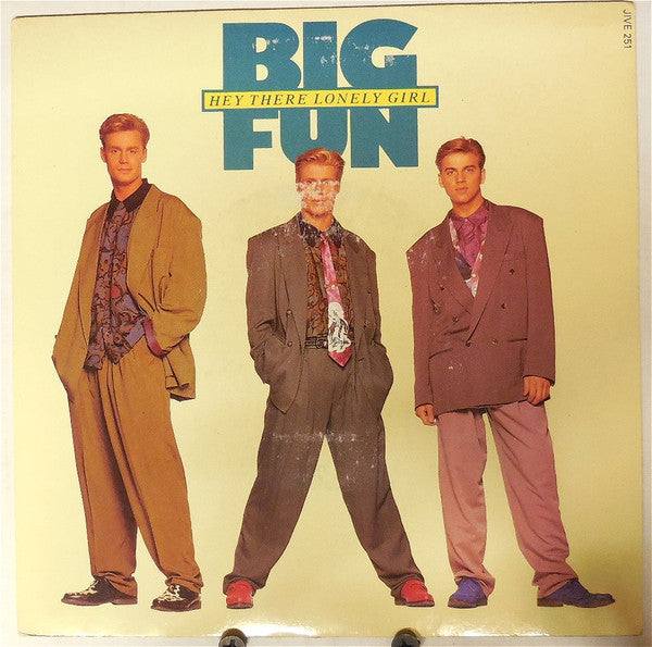 Big Fun : Hey There Lonely Girl (7", Single, Pap)