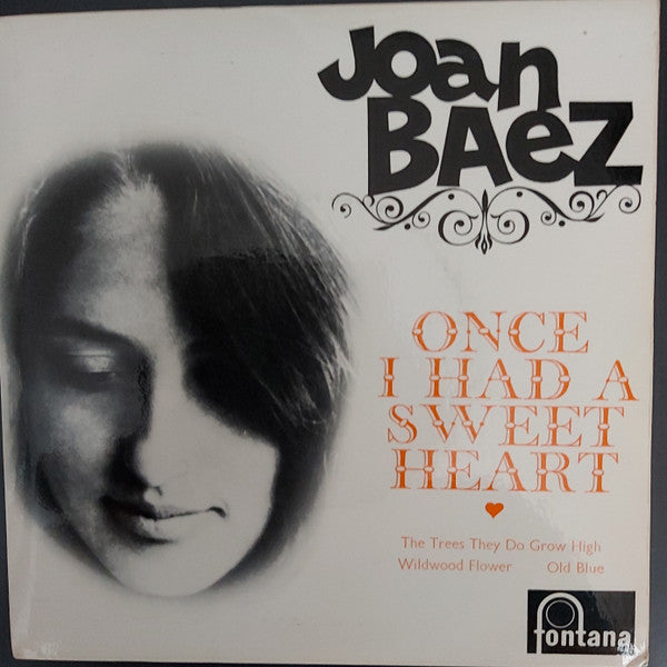 Joan Baez : Once I Had A Sweetheart (7", EP, Mono)