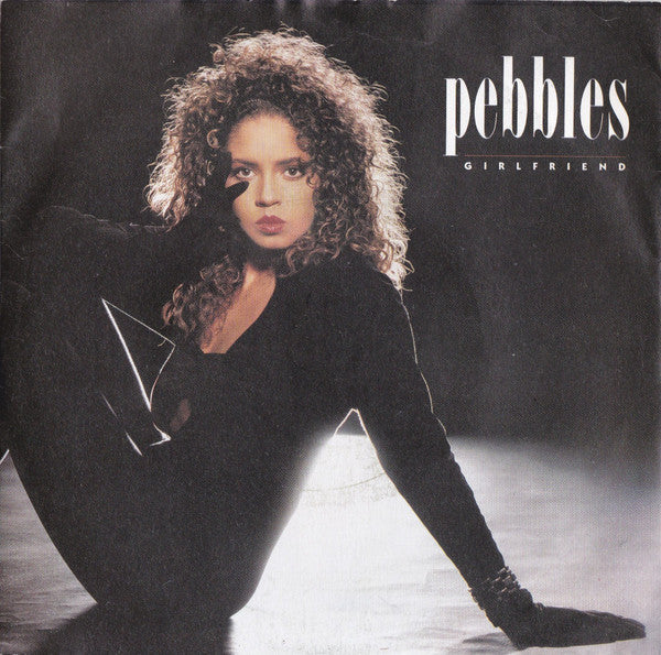 Pebbles : Girlfriend (7", Single, Blu)