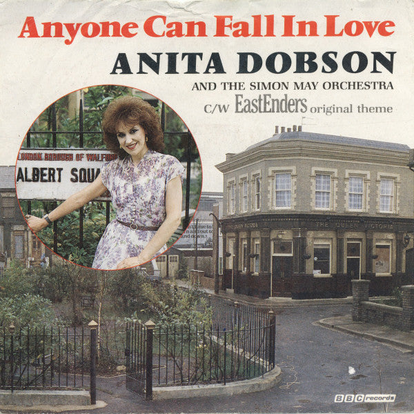 Anita Dobson And The Simon May Orchestra : Anyone Can Fall In Love (7", Single, Pic)