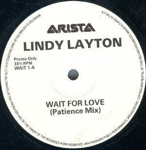 Lindy Layton : Wait For Love (12", Promo)