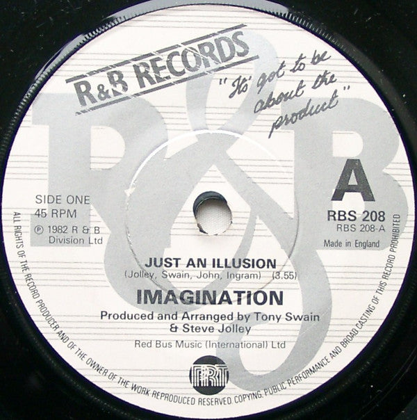 Imagination : Just An Illusion (7", Single)