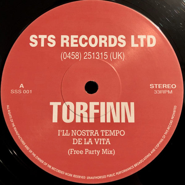 Torfinn : I'll Nostra Tempo De La Vita (12")