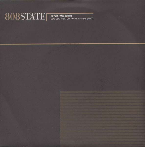 808 State : In Yer Face (7", Single)