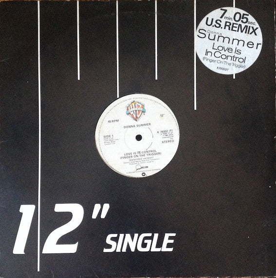 Donna Summer : Love Is In Control (Finger On The Trigger)(U.S. Remix) (12")