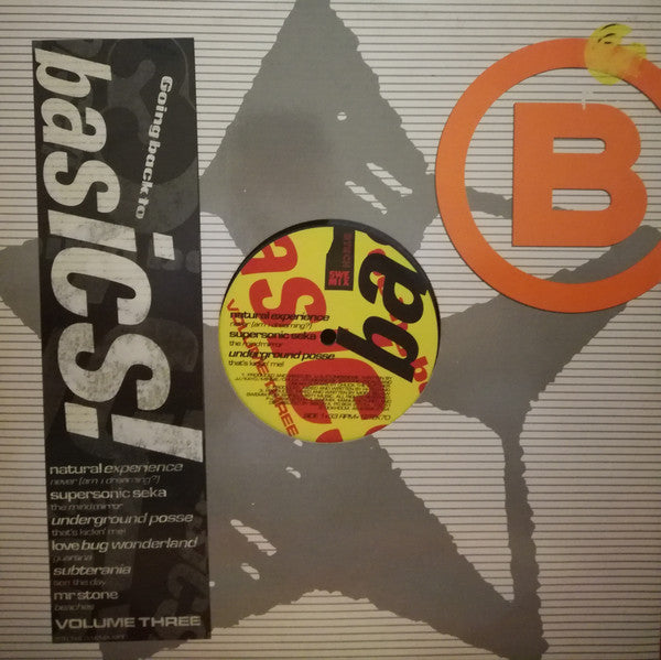Various : Going Back To Basics! Volume Three (12")