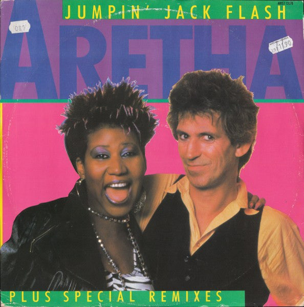 Aretha Franklin : Jumpin' Jack Flash (12", Single)