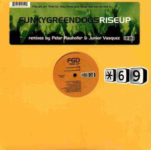 Funky Green Dogs : Rise Up (12", Single)
