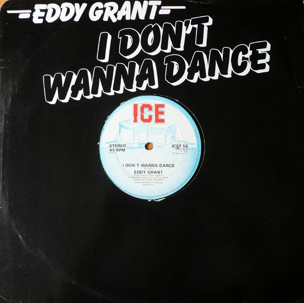 Eddy Grant : I Don't Wanna Dance (12")