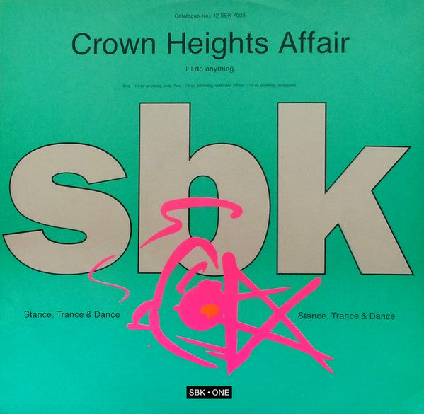 Crown Heights Affair : I'll Do Anything (12", Single)