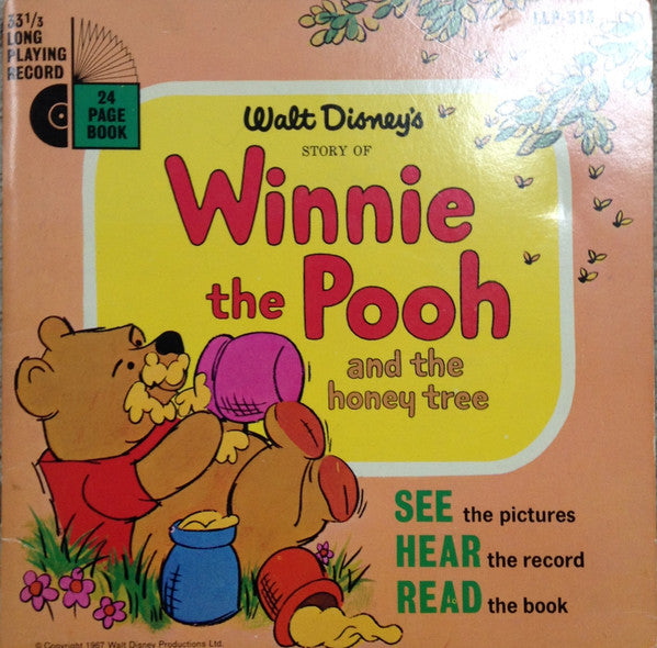 Unknown Artist : Walt Disney's Story Of Winnie The Pooh And The Honey Tree (7")