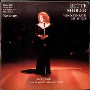 Bette Midler : Wind Beneath My Wings (12", Single)
