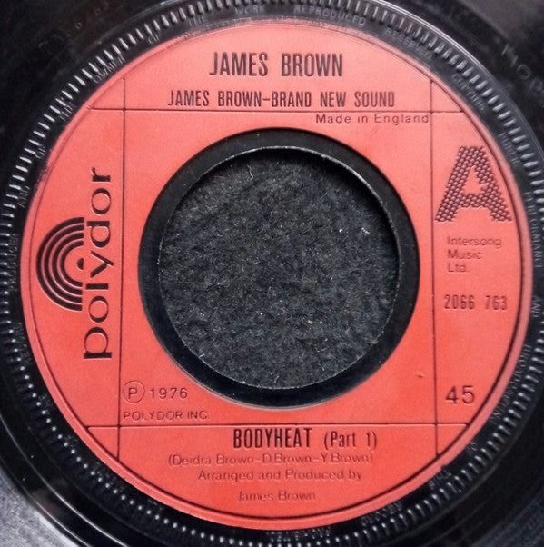 James Brown : Bodyheat (7", Single, Lar)