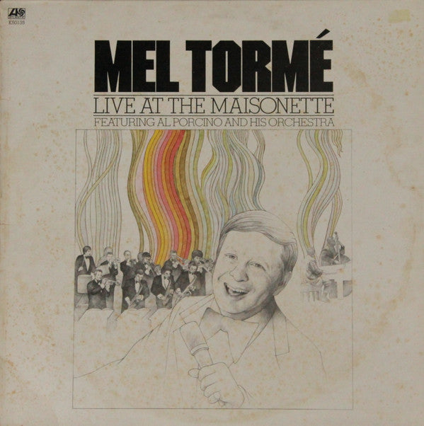 Mel Tormé Featuring Al Porcino Big Band : Live At The Maisonette (LP, Album)