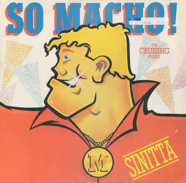 Sinitta : So Macho! (12", Single, Whi)