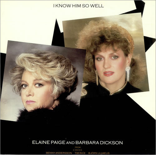 Elaine Paige And Barbara Dickson : I Know Him So Well (12", Single)