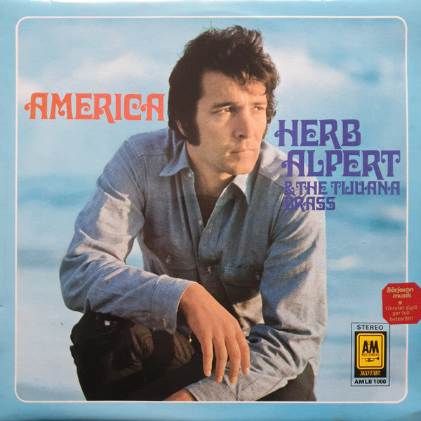 Herb Alpert & The Tijuana Brass : America (LP, Comp, RE)