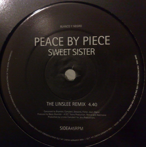 Peace By Piece : Sweet Sister (12",Promo,45 RPM)