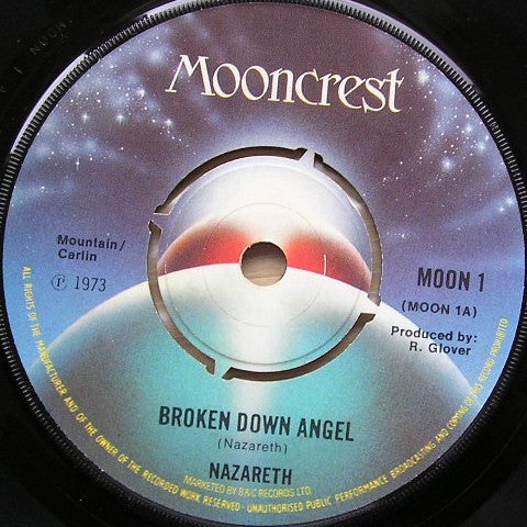 Nazareth (2) : Broken Down Angel (7",45 RPM,Single)