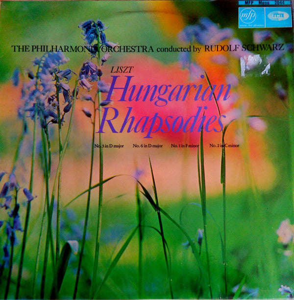 Franz Liszt, Philharmonia Orchestra Conducted By Rudolf Schwarz : Hungarian Rhapsodies (LP, Album, Mono, RE)