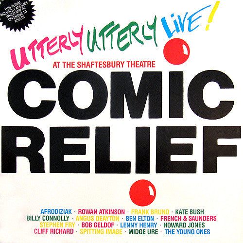 Various : Comic Relief Presents Utterly Utterly Live (LP,Album)