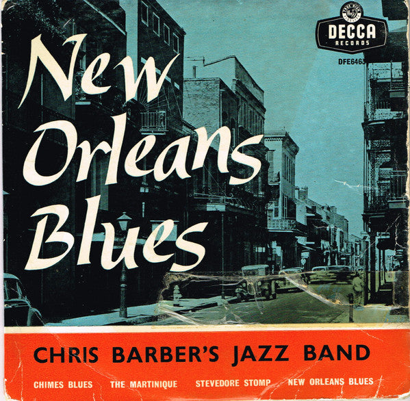 Chris Barber's Jazz Band : New Orleans Blues (7", EP)
