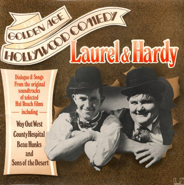 Laurel & Hardy : The Golden Age Of Hollywood Comedy (LP,Compilation,Mono)