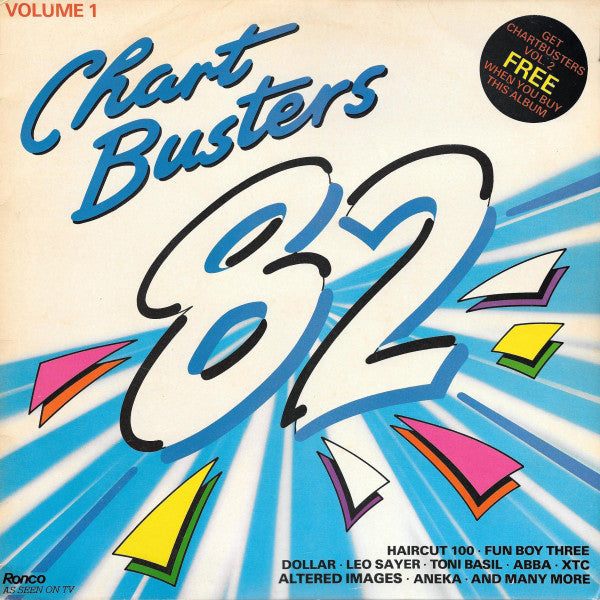 Various : Chartbusters 82 (Volume 1) (LP, Comp)