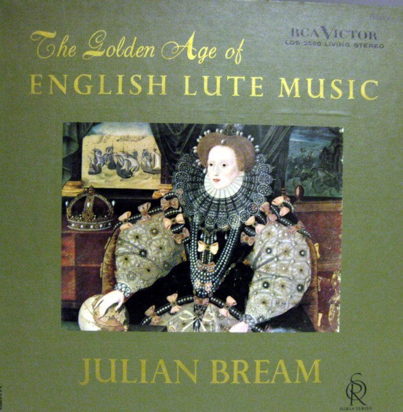 Julian Bream : The Golden Age Of English Lute Music (LP,Stereo)