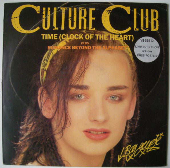 Culture Club : Time (Clock Of The Heart) (12", Single, Ltd, Pos)