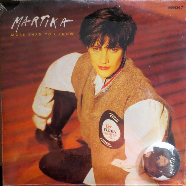 Martika : More Than You Know (7", Single, Ltd, Bad)