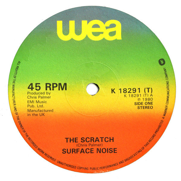 Surface Noise : The Scratch (12",45 RPM,Single)