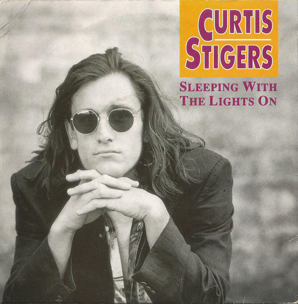 Curtis Stigers : Sleeping With The Lights On (7", Single)