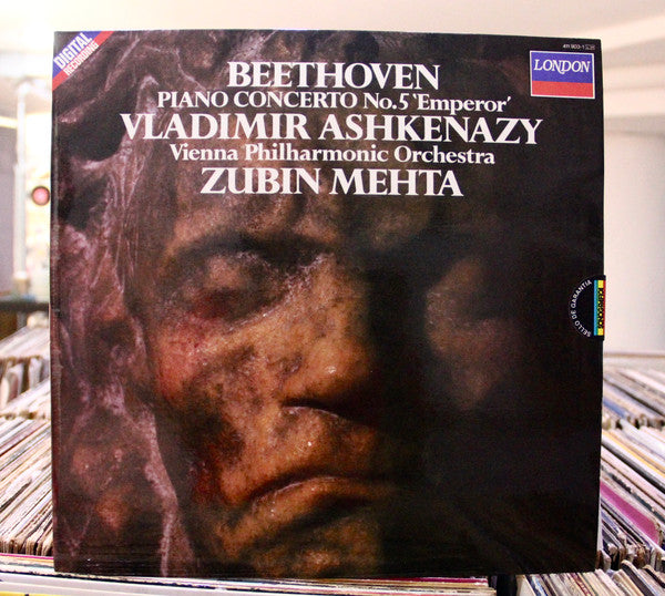 Ludwig van Beethoven, Vladimir Ashkenazy, Wiener Philharmoniker, Zubin Mehta : Piano Concerto No. 5 'Emperor' (LP, Album)