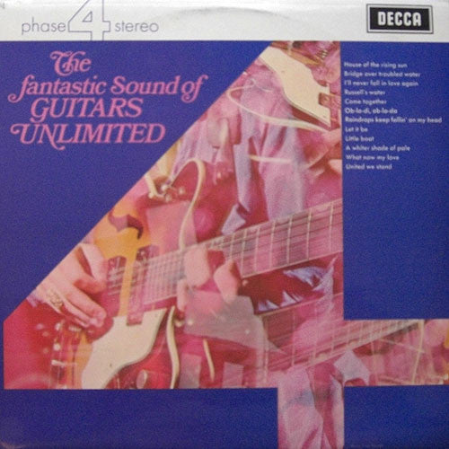 Guitars Unlimited (5) : The Fantastic Sound Of Guitars Unlimited (LP, Album)