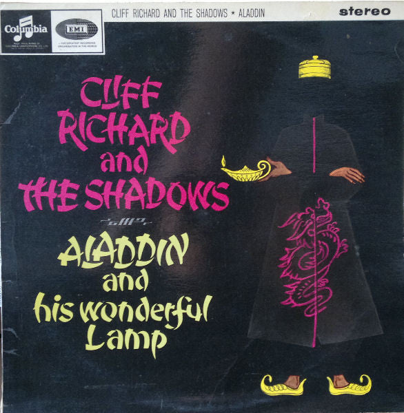 Cliff Richard & The Shadows : Aladdin And His Wonderful Lamp (LP,Stereo)