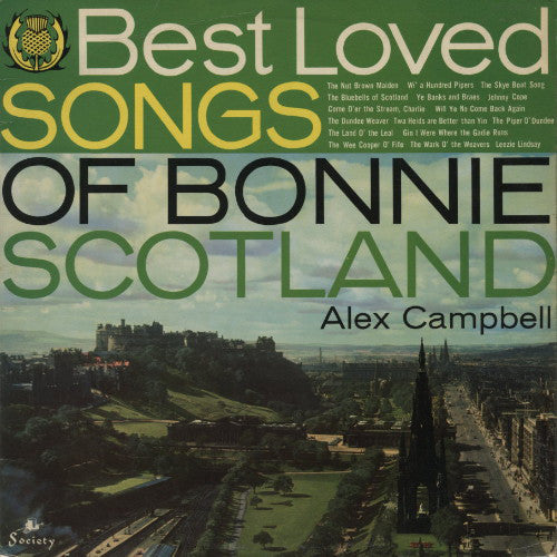 Alex Campbell (2) : The Best Loved Songs Of Bonnie Scotland (LP, Album, Mono)