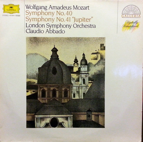 Wolfgang Amadeus Mozart, The London Symphony Orchestra, Claudio Abbado : Symphony No. 40 / Symphony No. 41 "Jupiter" (LP, Album, RE, RM)