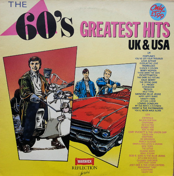 Various : The 60's Greatest Hits UK & USA (LP, Comp)