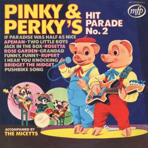 Pinky & Perky Accompanied By Micetts, The : Pinky & Perky's Hit Parade No. 2 (LP)