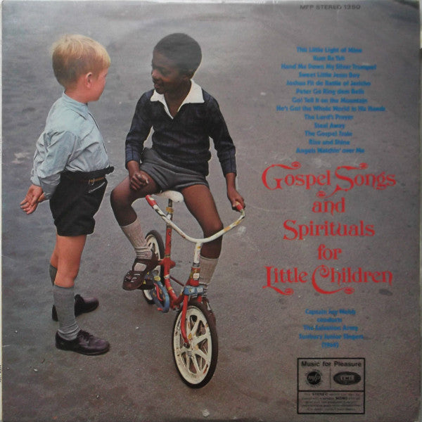 The Sunbury Junior Singers Of The Salvation Army : Gospel Songs And Spirituals For Little Children (LP, Album)
