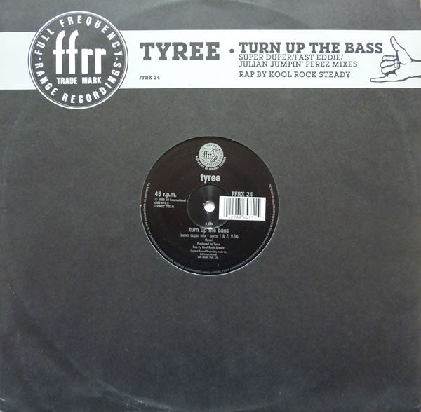 Tyree Cooper : Turn Up The Bass (12",45 RPM)