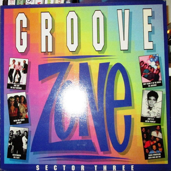 Various : Groove Zone Sector Three (LP,Compilation,Stereo)