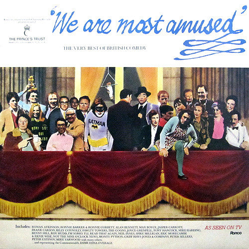 Various : We Are Most Amused: The Very Best Of British Comedy (LP,Compilation,Stereo)