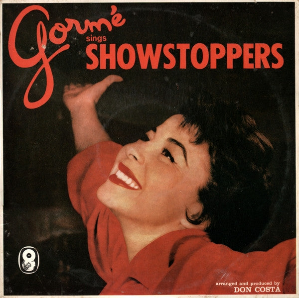 Eydie Gormé : Gormé Sings Showstoppers (LP, Album)