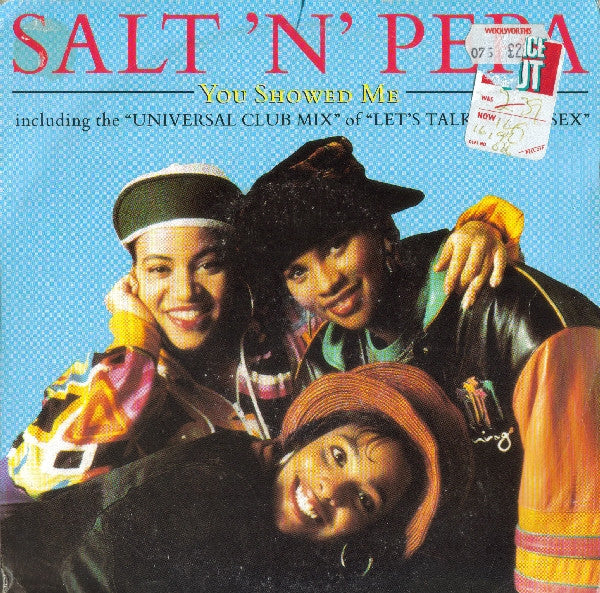 Salt 'N' Pepa : You Showed Me (7", Sil)