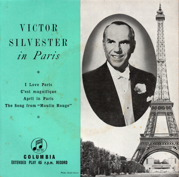 Victor Silvester And His Ballroom Orchestra : Victor Silvester In Paris (7", EP)